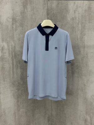 Áo Polo Manesti Xanh Tím Nhạt PL09-2