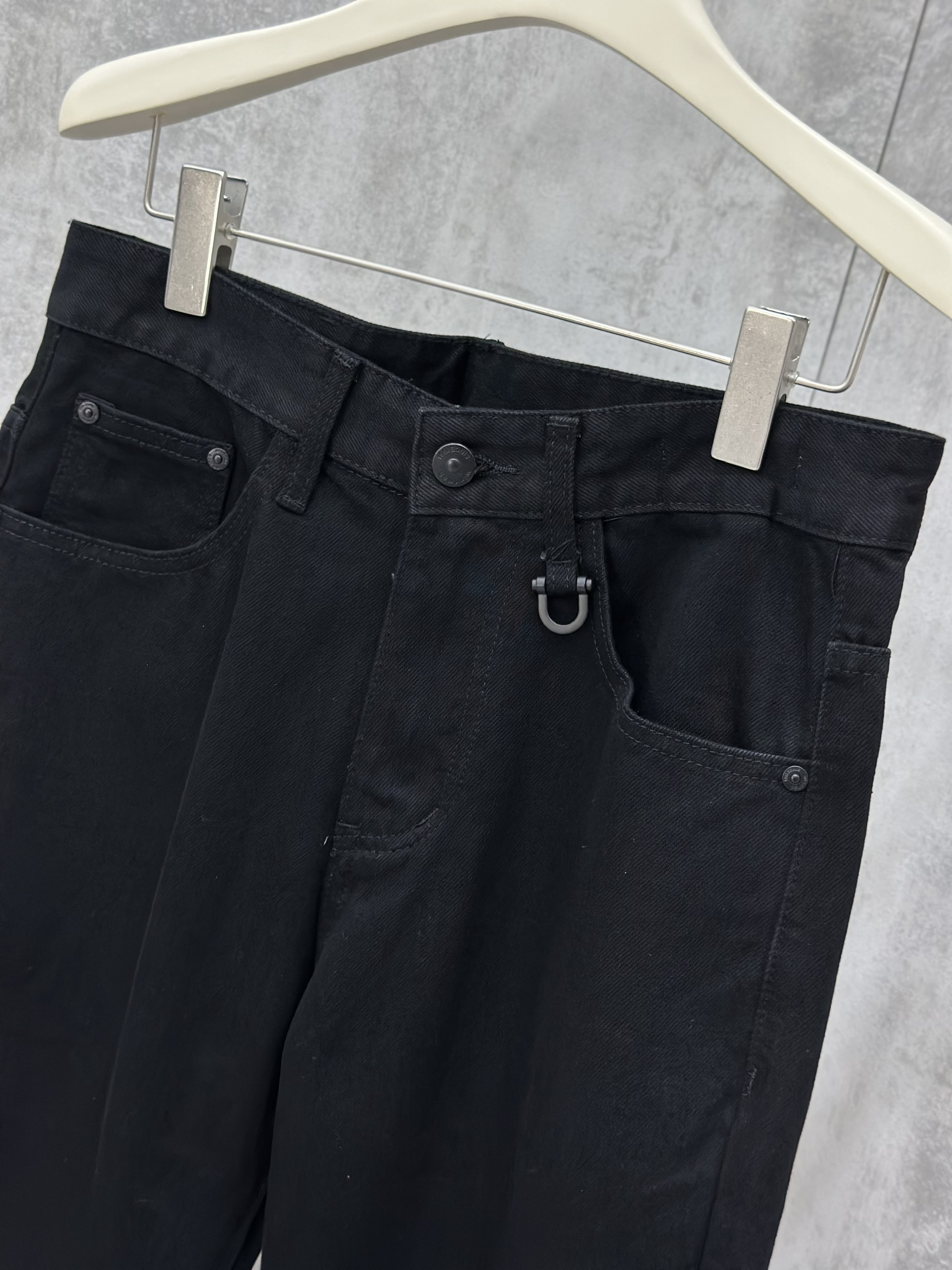 Quần Bò Dài 8620 Đen Xuông - Ảnh 3