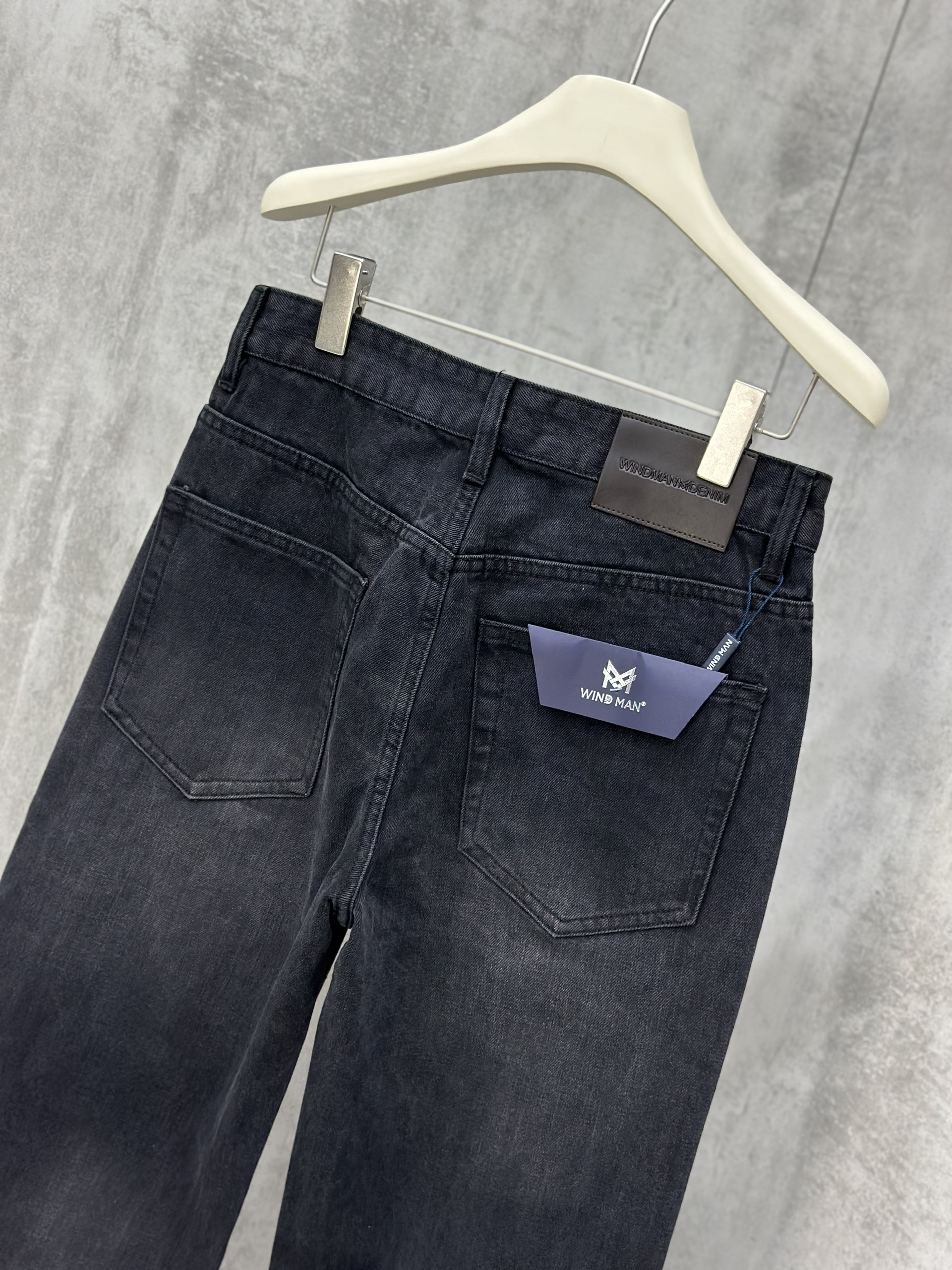 Quần Bò Dài 8782 Xám Đen Xuông - Ảnh 4