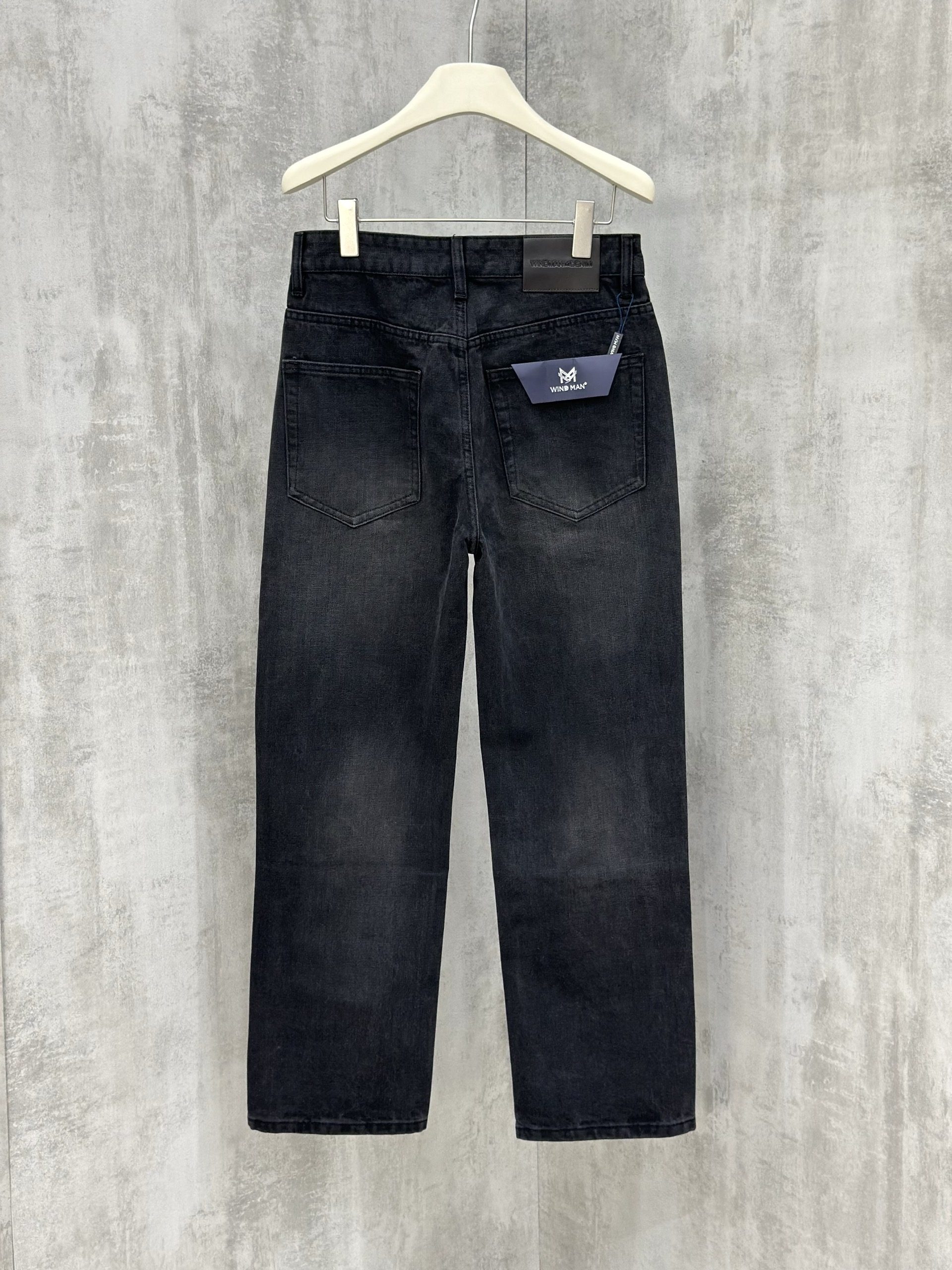 Quần Bò Dài 8782 Xám Đen Xuông - Ảnh 2