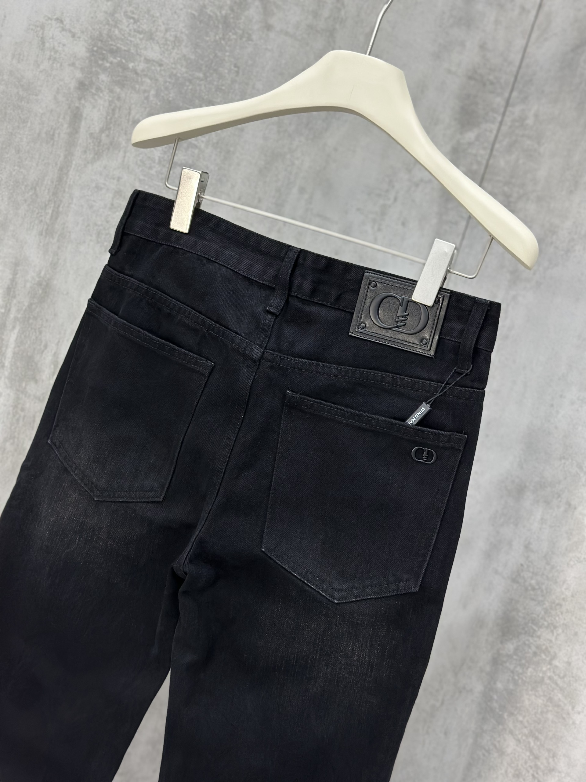 Quần Bò Dài 8603 Xám Đen Xuông - Ảnh 4