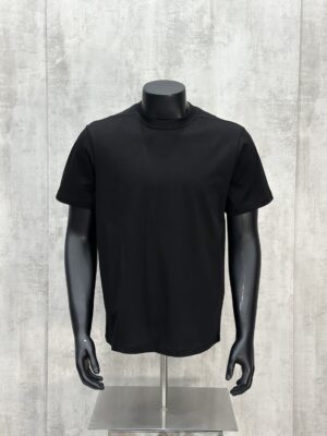 Áo Phông BLACK AMORIS Đen Trơn Kẻ Vai