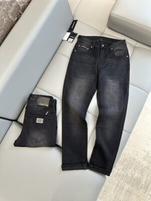 Quần Bò Dài Local W8909 Xám Đen